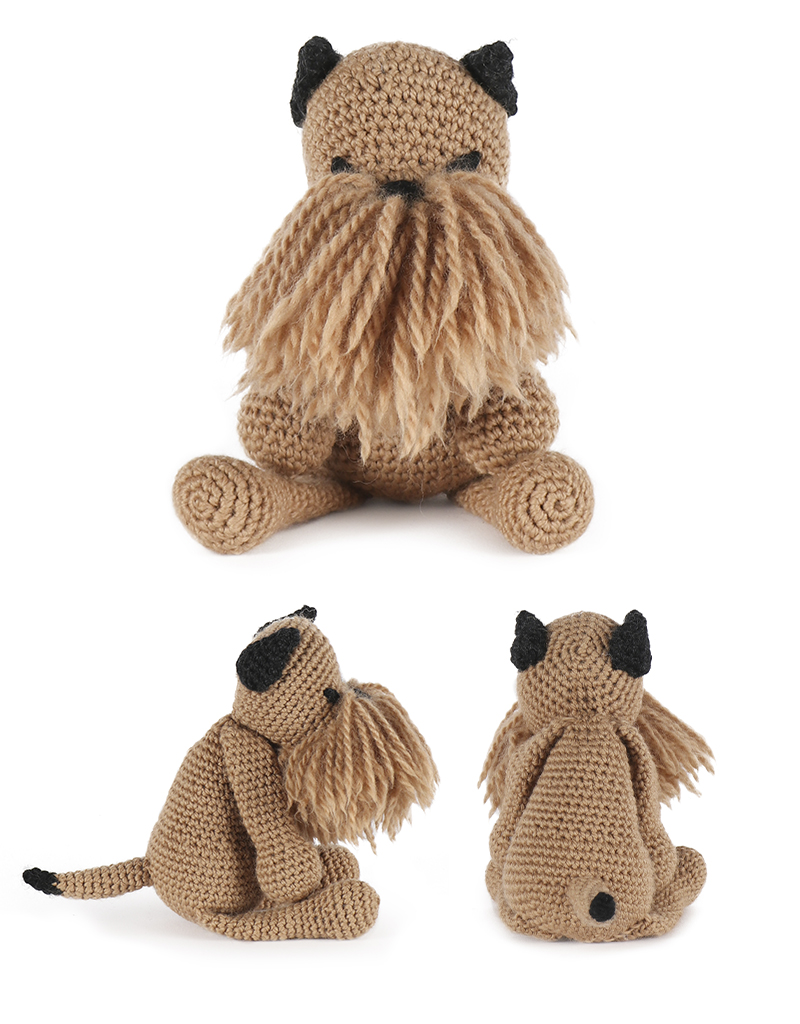 toft hugo the brussels griffon amigurumi crochet animal